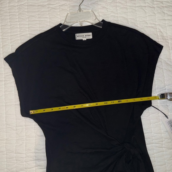 Apiece Apart Black Midi Dress - Picture 4 of 8